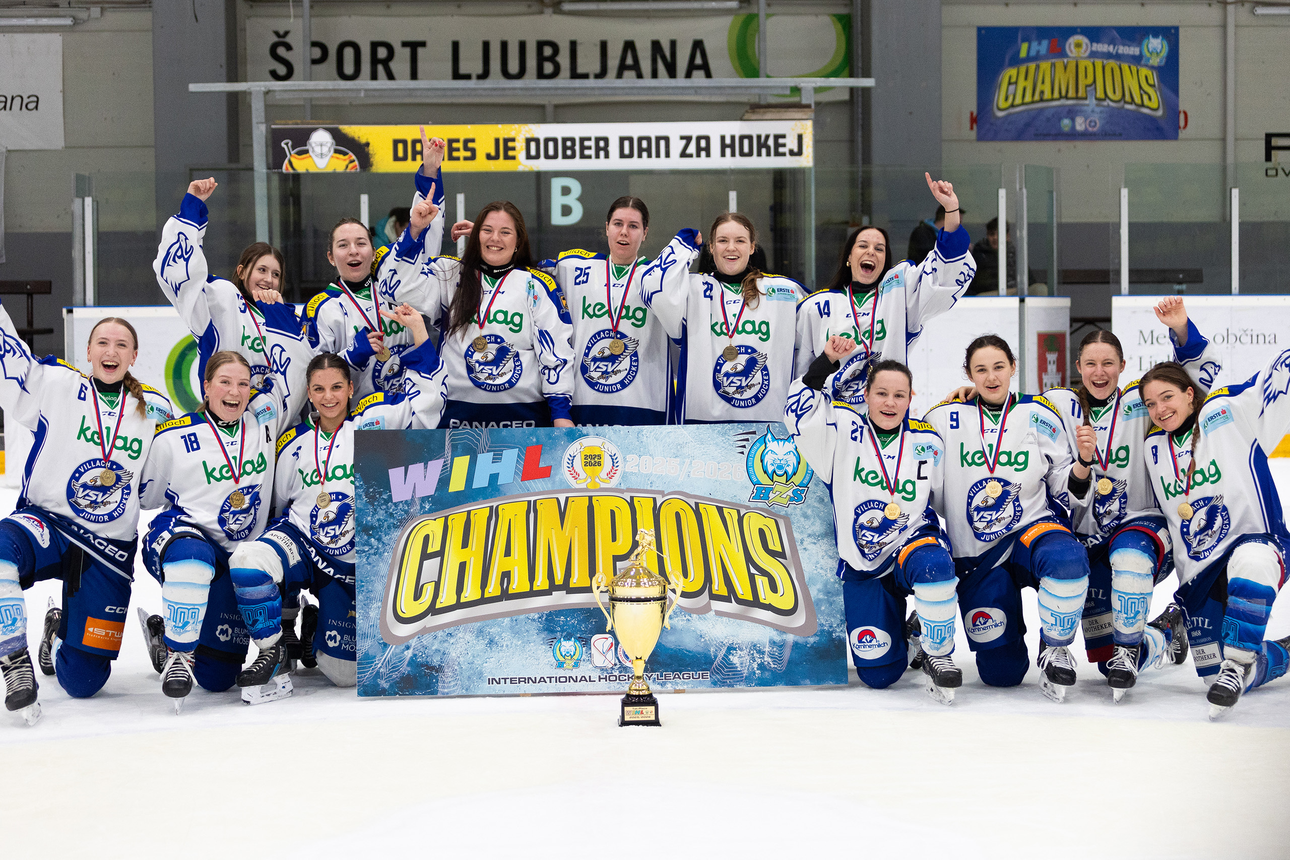 VSV Lady Hawks Meister IWHL 2025 2026