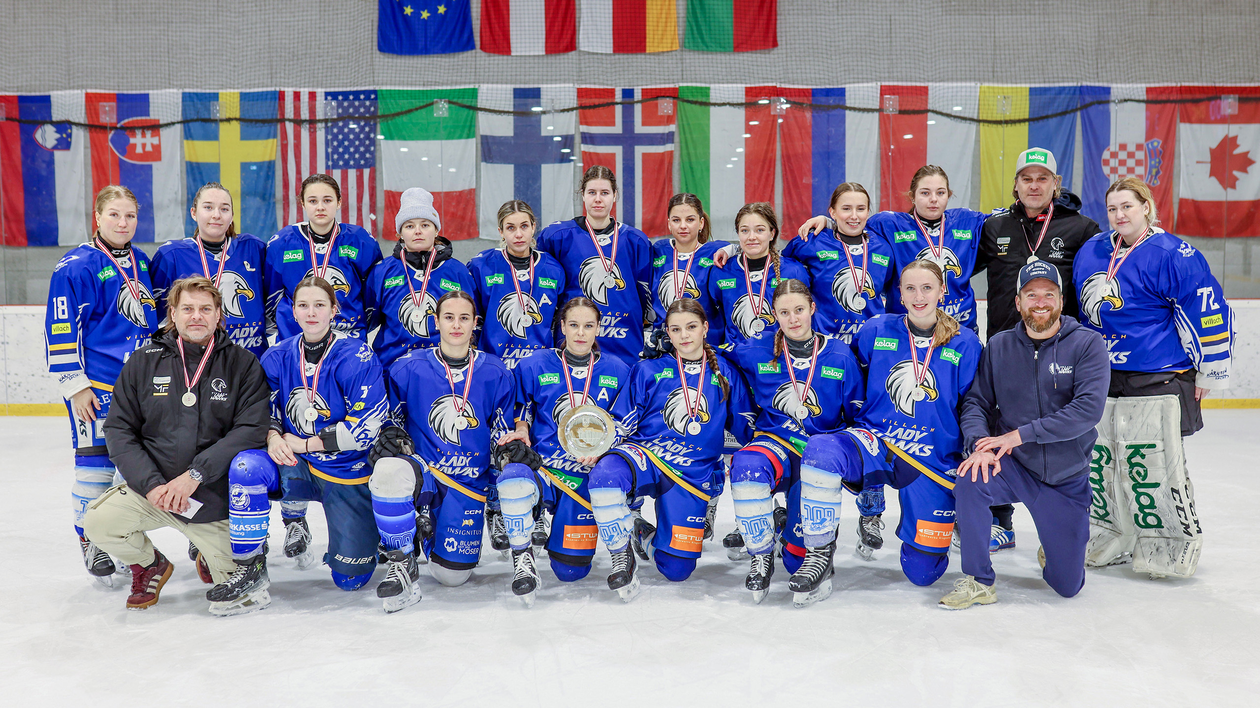 Villach VSV LADY HAWKS DEBL Vizemeister 2025-26