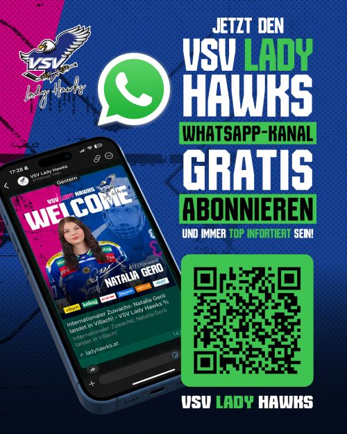 VSV Lady Hawks Whatsapp-Kanal