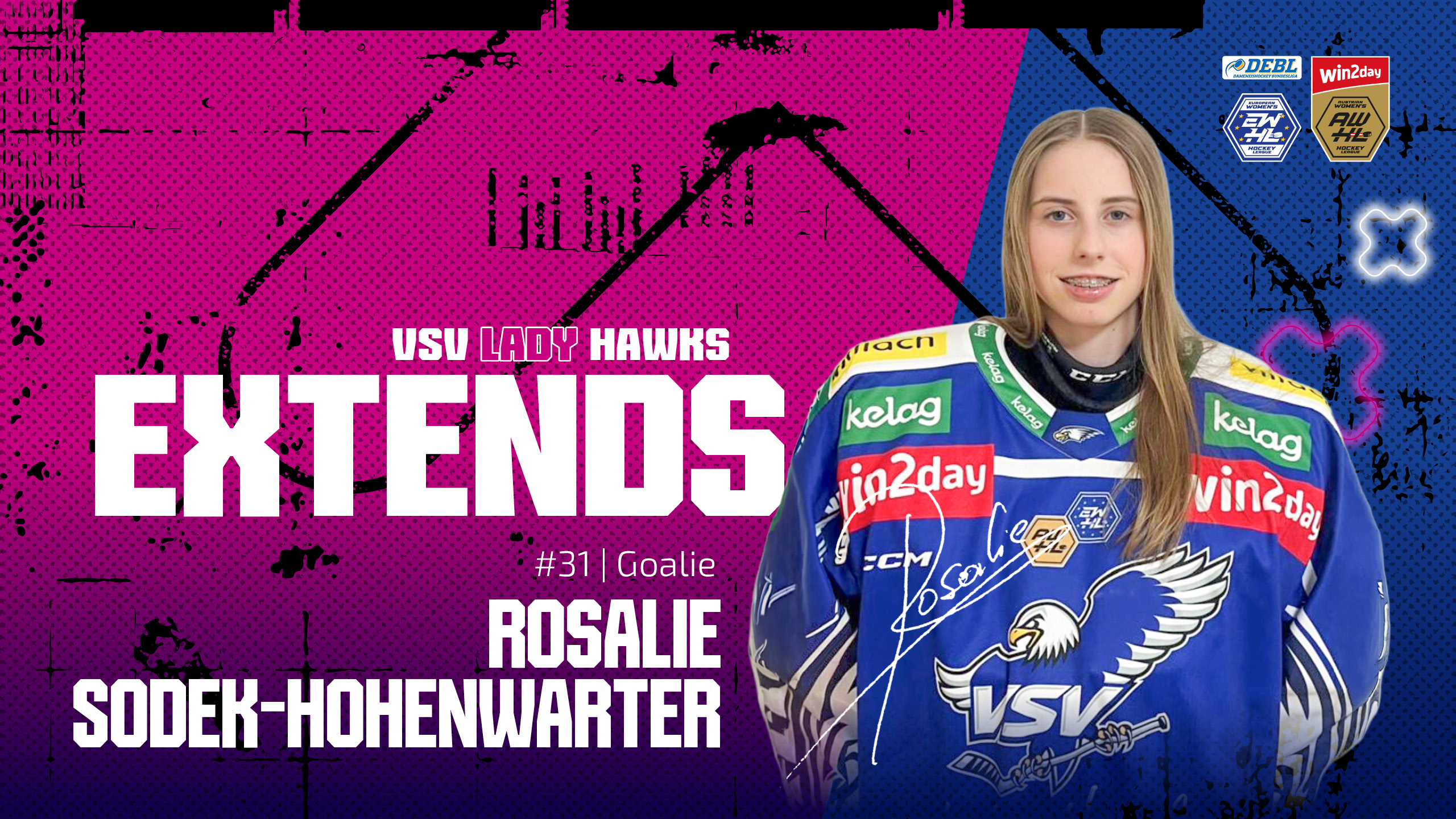 VSV Lady Hawks Rosalie Sodek-Hohenwarter