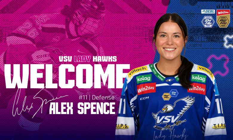 Villach Lady Hawks Welcome Alex Spence